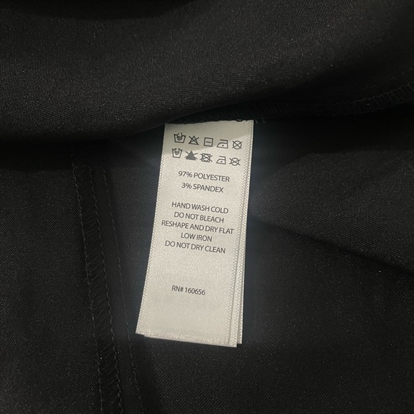 🔥HOT🔥NWT Rachel Zoe Black Satin Mock Drape Neck Top Sz XL - Picture 13 of 13